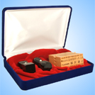 会社設立セット収納ケースセット　黒水牛