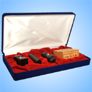 会社設立セット収納ケースセット　黒水牛