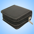 牛皮製会社印セットケースFP-5（プレジデント2本用）